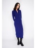ASSUILI Gebreide jurk donkerblauw