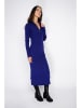 ASSUILI Strickkleid in Dunkelblau