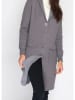 ASSUILI Kaszmirowy kardigan w kolorze szarym