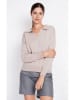 ASSUILI Pullover in Taupe
