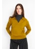 ASSUILI Pullover in Senf