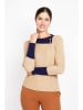 ASSUILI Pullover in Beige