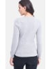 ASSUILI Sweter w kolorze jasnoszarym