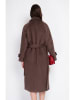 ASSUILI Übergangsmantel in Braun