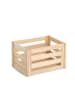 Zeller Aufbewahrungskiste in Natur - (B)40 x (H)30 x (T)24 cm