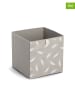 Zeller 2er-Set: Aufbewahrungsboxen in Grau - (B)32 x (H)32 x (T)32 cm