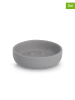 Zeller 2er-Set: Seifenschalen in Grau - (H)3,3 x Ø 11 cm