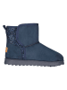 Geographical Norway Botki zimowe "Olga" w kolorze granatowym