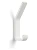 Zone Denmark Dubbele haak "Rim" wit - (L)11,5 cm