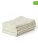 SÖDAHL 3-delige set: poetsdoeken "Biscuit" crème - (L)27 x (B)27 cm