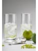 Zone Denmark 2-delige set: longdrinkglazen "Rocks" - 410 ml