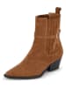 Hey Marly Leder-Stiefeletten in Hellbraun