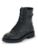 Hey Marly Leder-Boots in Schwarz