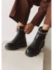 Hey Marly Leder-Chelsea-Boots in Schwarz
