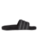 adidas Leren slippers "Adilette" zwart