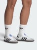adidas Leder-Sneakers "Samba OG" in Weiß/ Grau/ Schwarz