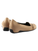 Högl Leren sleehak slippers lichtbruin