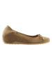 Högl Leder-Keilballerinas in Taupe