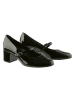 Högl Leder-Spangenpumps in Schwarz