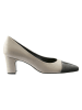 Högl Leren pumps beige/zwart