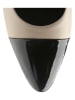 Högl Leder-Pumps in Beige/ Schwarz