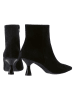 Högl Leder-Stiefeletten in Schwarz