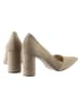 Högl Leder-Pumps in Beige/ Braun