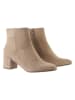 Högl Leder-Stiefeletten in Taupe