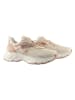 Högl Leder-Sneakers in Beige/ Creme/ Gold