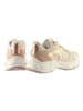 Högl Leder-Sneakers in Beige/ Creme/ Gold