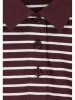 Eight2Nine Poloshirt in Bordeaux/ Weiß