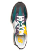 New Balance Leder-Sneakers "327" in Lila/ Türkis/ Weiß