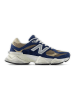 New Balance Leder-Sneakers "9060" in Dunkelblau/ Beige