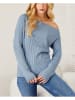 Milan Kiss Pullover in Blau
