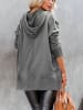 Milan Kiss Bluse in Grau