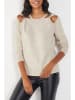 Milan Kiss Pullover in Beige