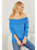 Milan Kiss Pullover in Blau