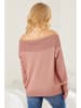 Milan Kiss Pullover in Rosa
