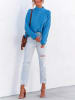 Milan Kiss Pullover in Blau