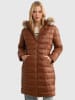 BIG STAR Płaszcz puchowy w kolorze jasnobrązowym