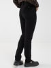 BIG STAR Spodnie sztruksowe "Katrina" - Slim fit - w kolorze czarnym