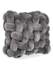 Bizzotto Kissen "Entwine" in Grau - (L)30 x (B)30 cm