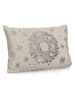 Bizzotto Poduszka "Kimberley" w kolorze srebrno-beżowym - 50 x 30 cm