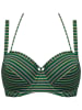 Marlies Dekkers Biustonosz bikini "Holi Vintage" w kolorze zielonym