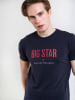 BIG STAR Koszulka w kolorze granatowym