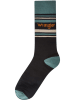 Wrangler 3er-Set: Socken "Sven" in Schwarz/ Türkis/ Beige