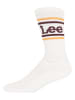 LEE Underwear 3er-Set: Sportsocken "Moir" in Weiß