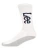 LEE Underwear 3er-Set: Sportsocken "Moar" in Creme/ Grau/ Dunkelblau