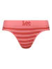LEE Underwear 2er-Set: Slips "Sile" in Rosa/ Rot