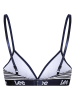 LEE Underwear Biustonosz "Adira" w kolorze granatowo-białym